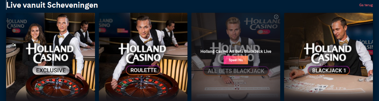 Live Casino Holland Casino